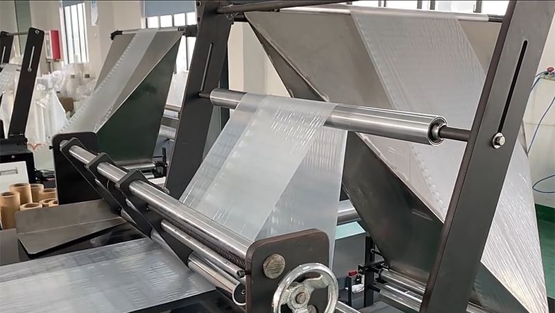 Máquina para fabricar bolsa de columna de aire, bolsa inflable