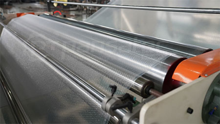 Línea de extrusión de plástico burbuja (2 capas)