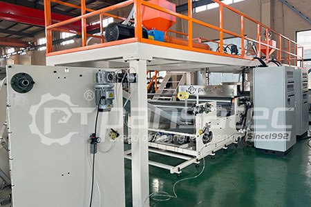 Línea de extrusión de plástico burbuja (3 capas)