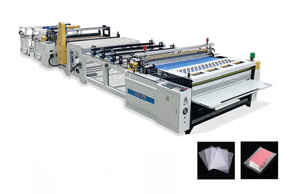 Máquina para fabricar plástico burbuja (sellado de 3 lados)