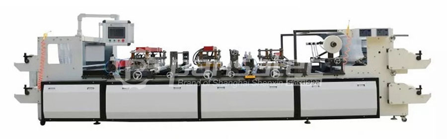 Máquina para fabricar rollo de columna de aire