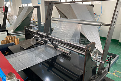 Máquina para fabricar bolsa de columna de aire